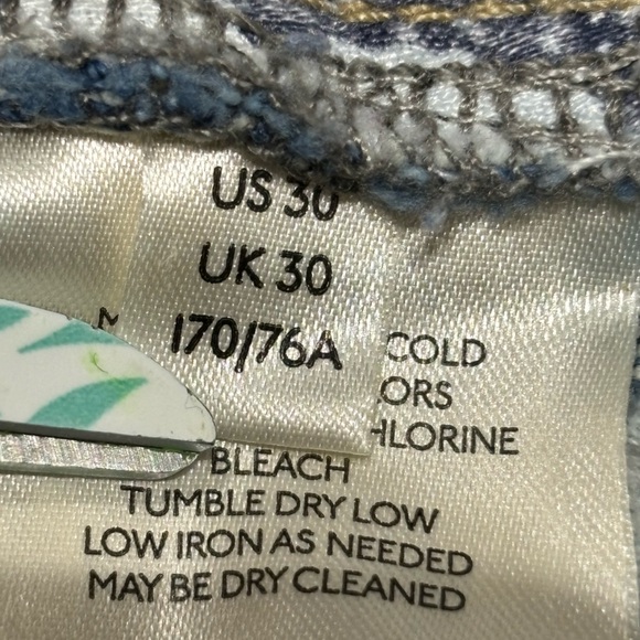 Pilcro and the Letterpress by Anthropologie Light Blue Embroidered Jeans - Picture 13 of 15